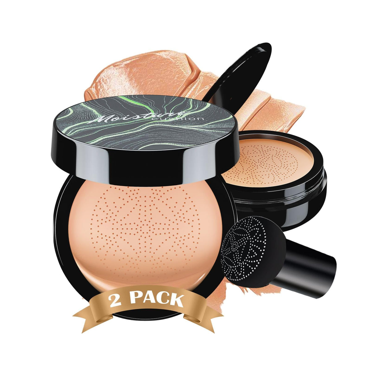 Cushion Foundation Concealer Full Coverage CC Cream, Medium