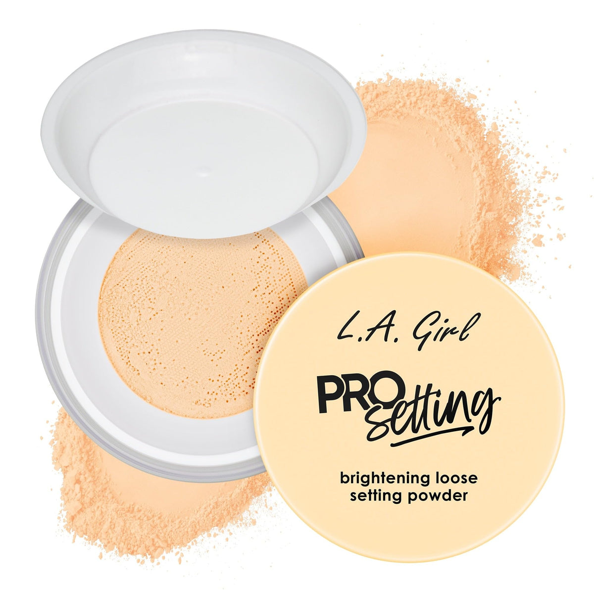 L.A. Girl Pro.Setting Brightening Loose Setting Powder, Soft Pink GLP736