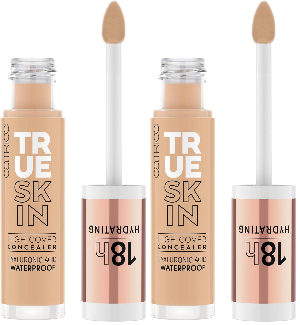 Catrice True Skin High Cover Concealer, Waterproof (020 | Warm Beige)