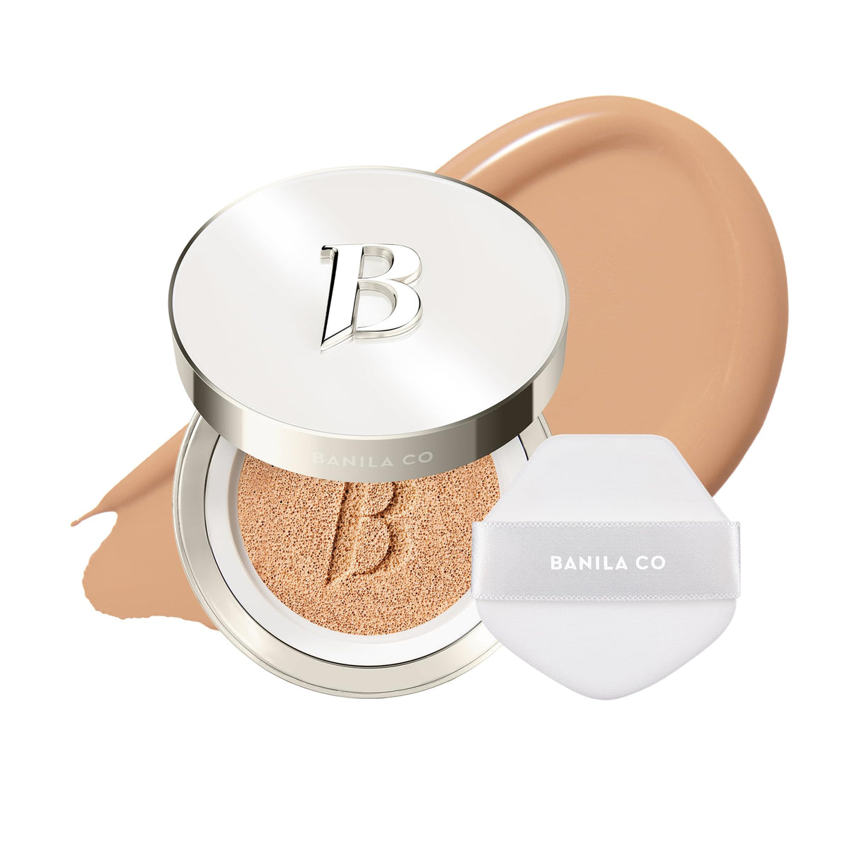 BANILA CO Covericious Cover Cushion - Long-Wear Matte, 19C LIGHT (0.49 oz)