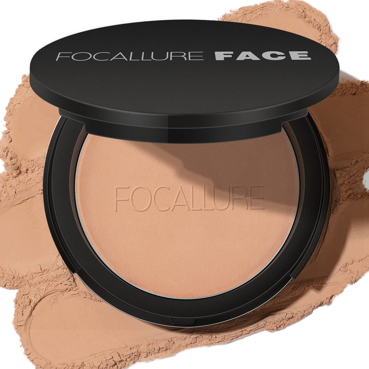 FOCALLURE Oil Control Loose Face Powder - Minimizes Pores & Shine, Natural