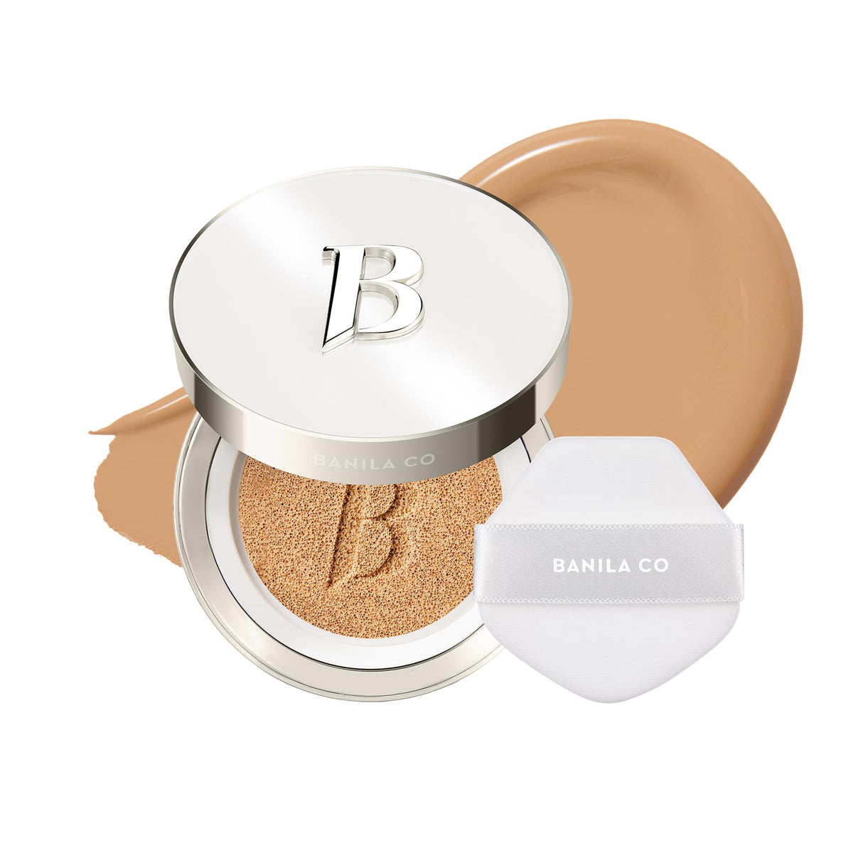 BANILA CO Covericious Cover Cushion - Long-Wear Matte, 19C LIGHT (0.49 oz)