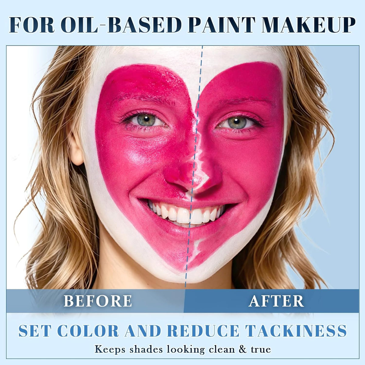 UCANBE Translucent Loose Setting Powder, Talc-Free Soft Matte Oil Control Face Finishing Powder with Vitamin E for Everyday Makeup & Face Paint, Blurs Pores & Fine Lines, Lightweight Long-Lasting