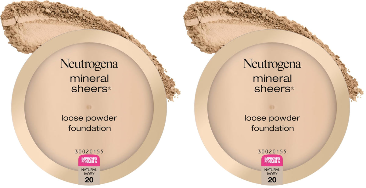 Neutrogena Mineral Sheers Loose Powder Foundation, Nude 40, .19 oz