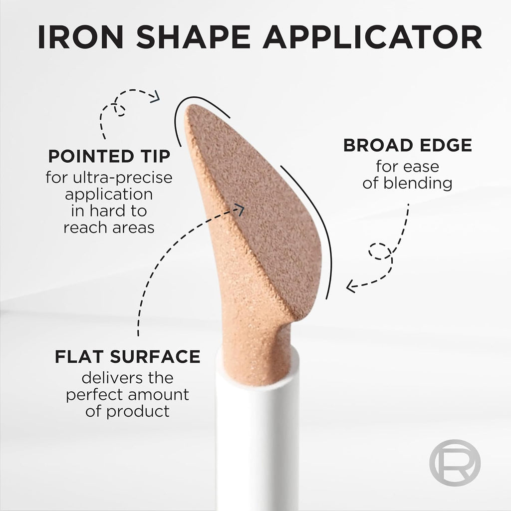 L'Oreal Paris True Match Radiant Serum Concealer, Brightening Under Eye Concealer Make Up with 1.5% Hyaluronic Acid and Caffeine, W3, 0.33 Oz