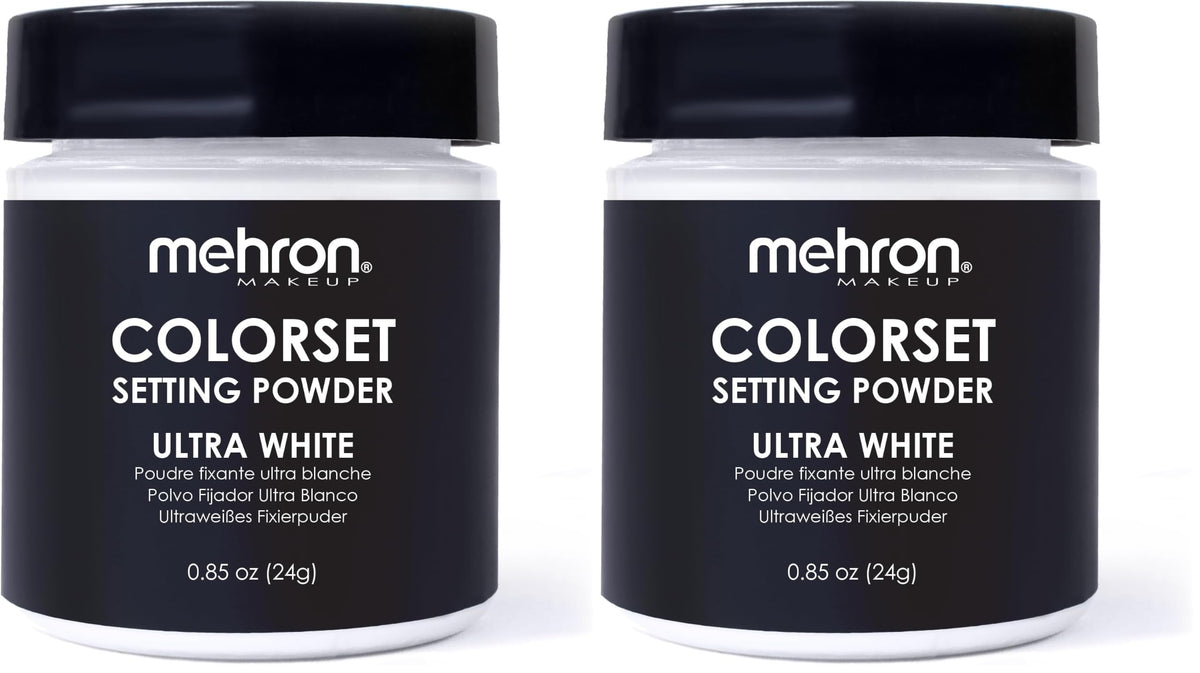 Mehron Makeup Colorset Setting Powder - TRANSLUCENT Setting Powder