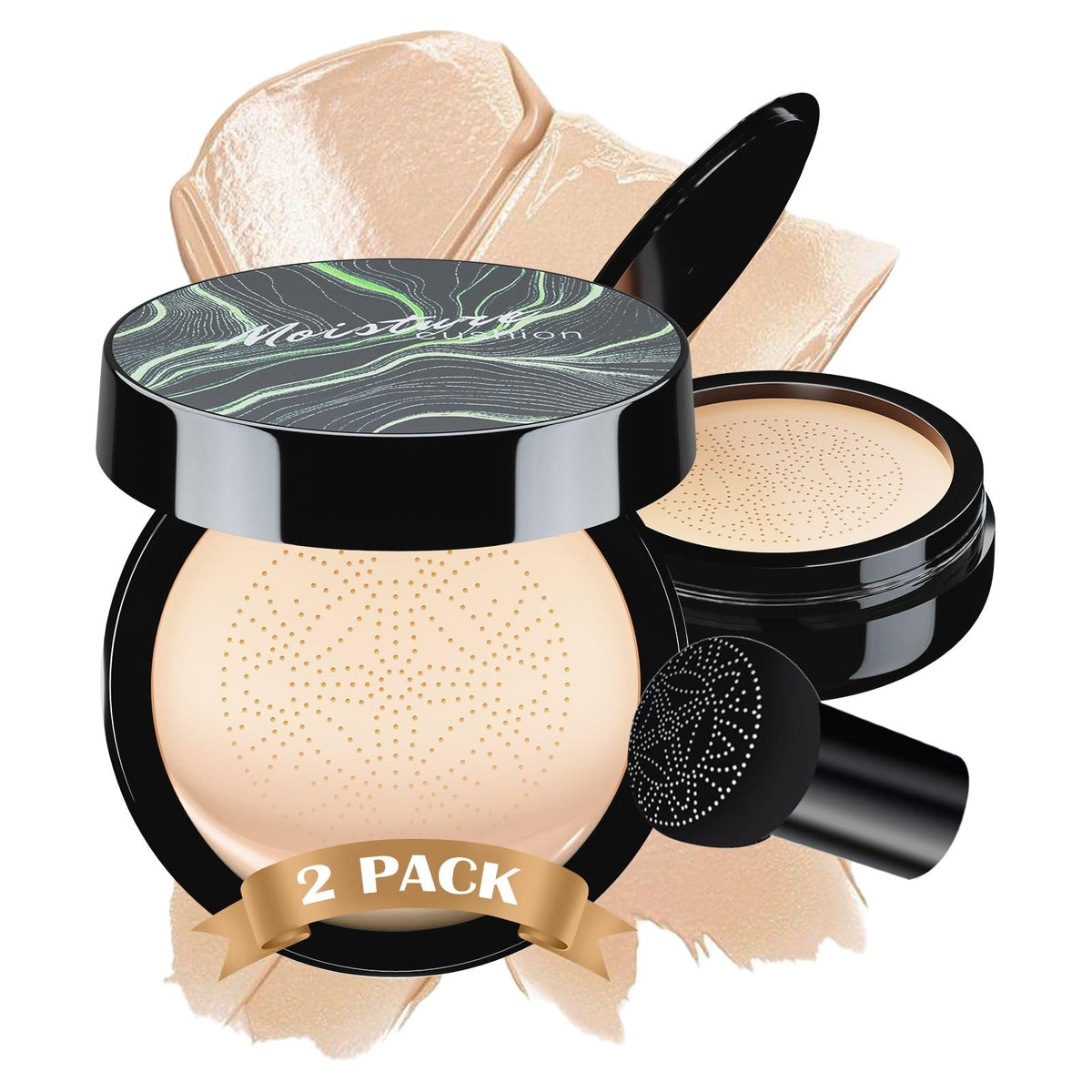 Cushion Foundation Concealer Full Coverage CC Cream, Medium
