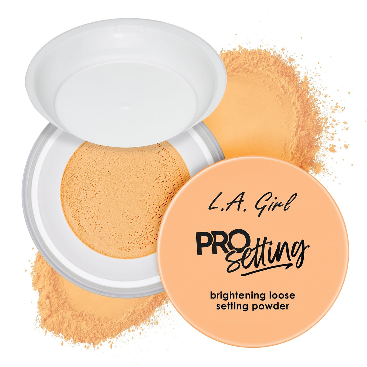 L.A. Girl Pro.Setting Brightening Loose Setting Powder, Soft Pink GLP736