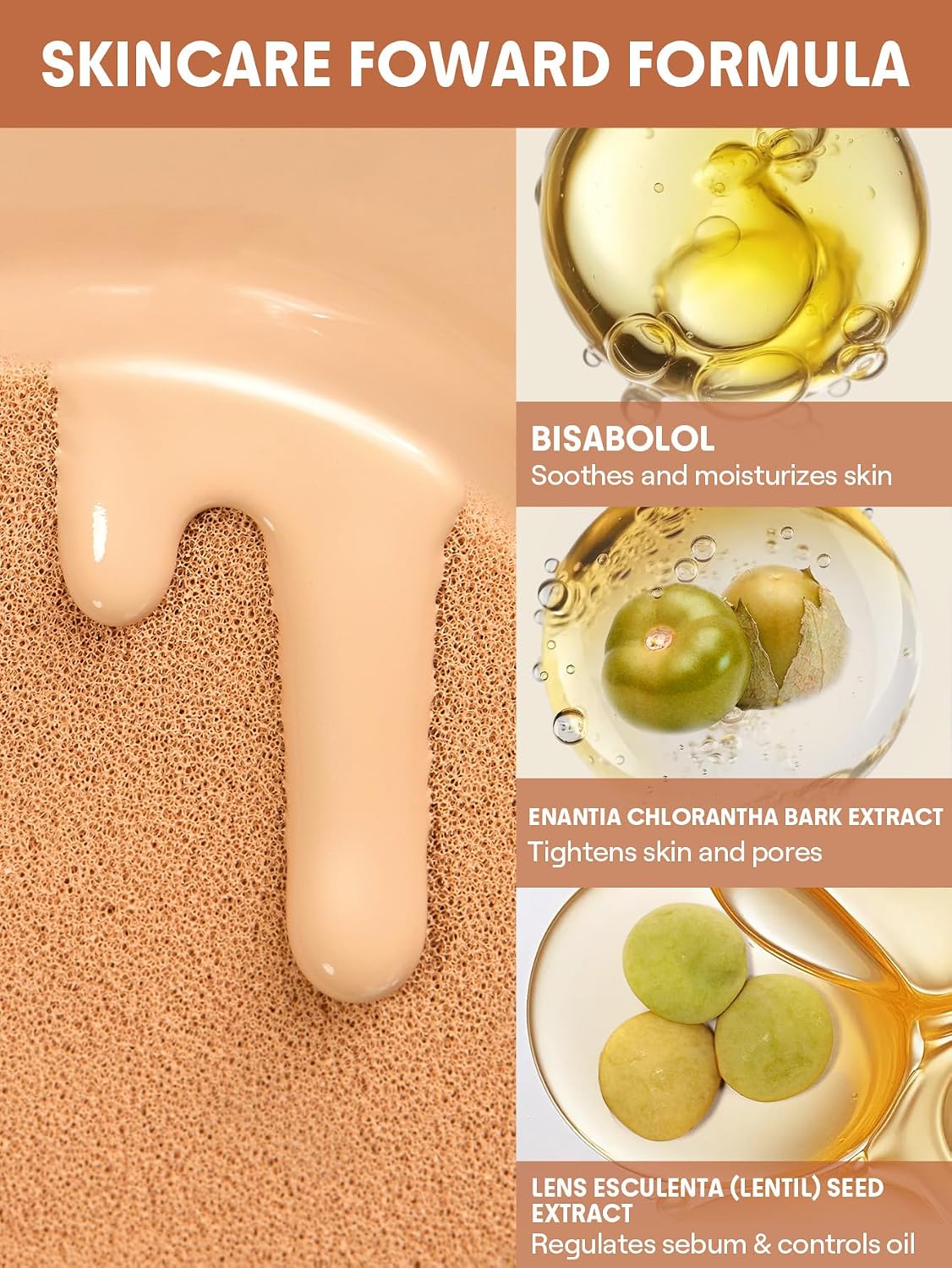 SHEGLAM Lock & Go Long-Lasting Cushion Foundation Soft Matte Weightless Waterproof for Flawless Base Makeup-Sand