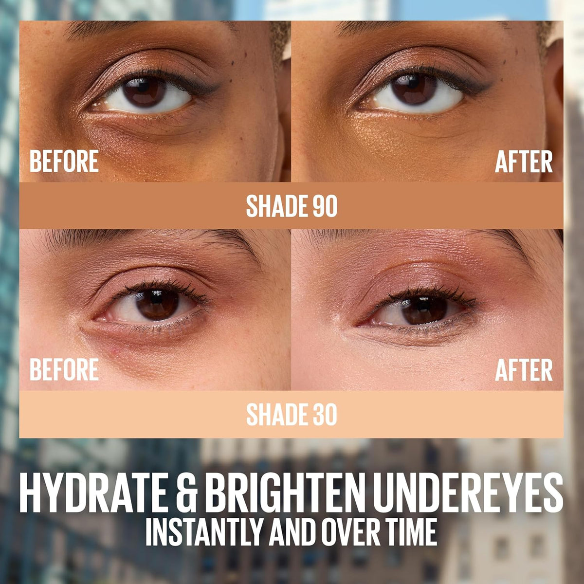 Maybelline Lifter Serum Concealer, Radiant Concealer with Full Coverage, Includes 2% Peptides + Caffeine to Hydrates & Brightens Under Eyes, 20, 1 Count