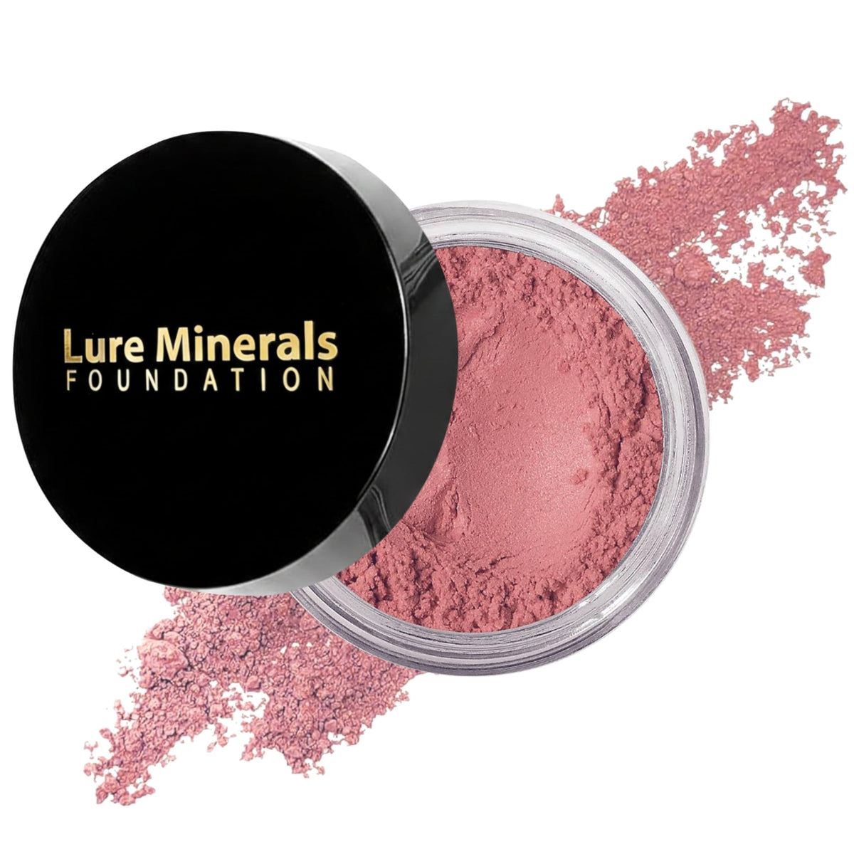 Lure Minerals Mineral Foundation Loose Powder - 8g, Mineral Makeup Face Powder Foundation (Beige Medium - Luminous)