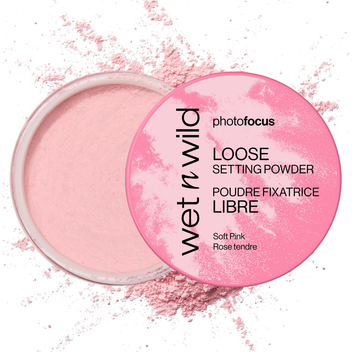 wet n wild Photo Focus Loose Baking Setting Powder, Highlighter Makeup, Suitable for All Skin Tones - Banana