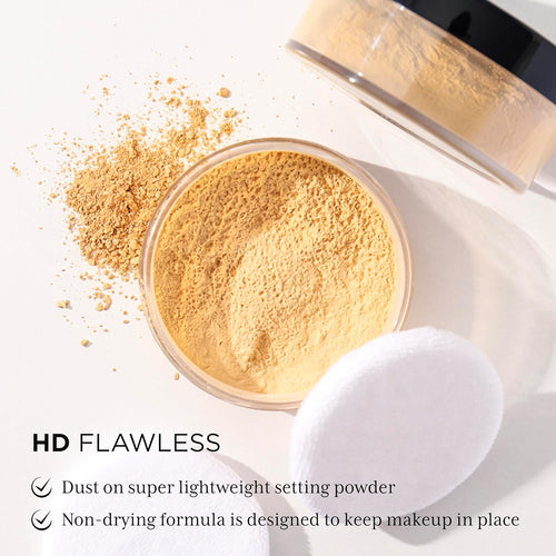 Absolute New York, Translucent Milled Loose HD Flawless Setting Powder