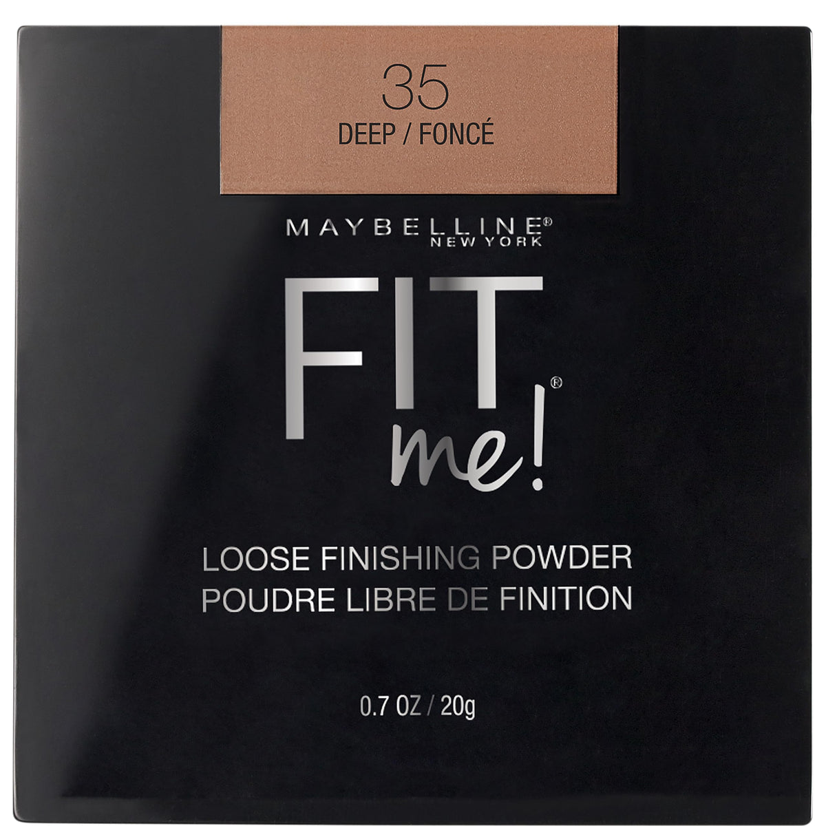 Maybelline Fit Me Loose Setting Powder, Face Powder and Finishing Makeup, Medium, 1 Count