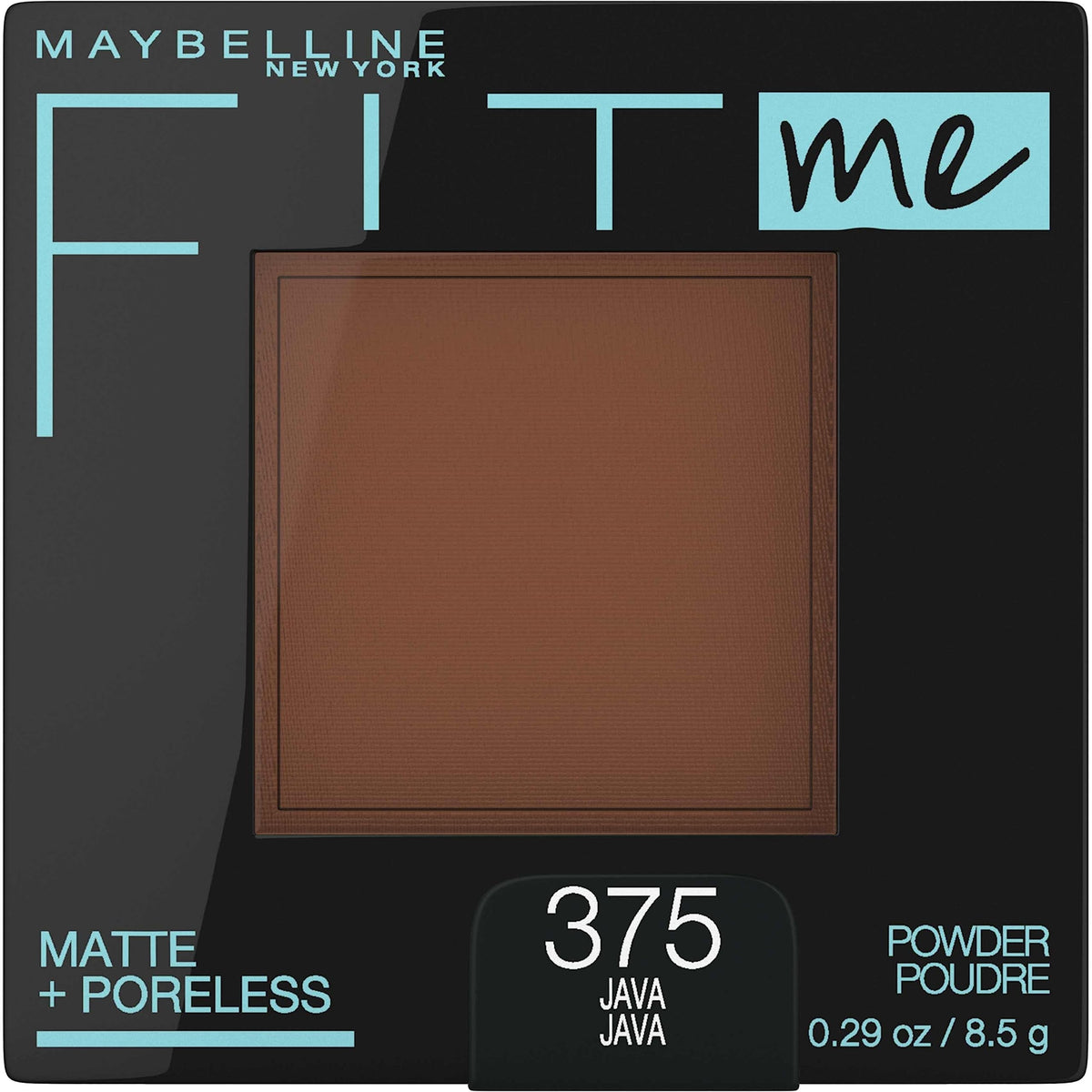 Maybelline Fit Me Matte + Poreless Pressed Face Powder Makeup & Setting Powder, Translucent, 1 Count