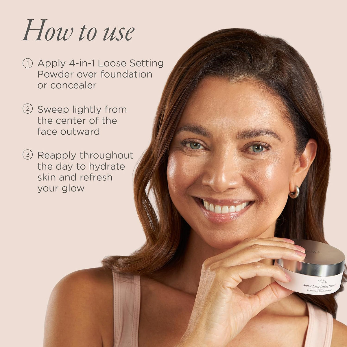 PÜR 4-in-1 Loose Setting Powder - Setting Powder