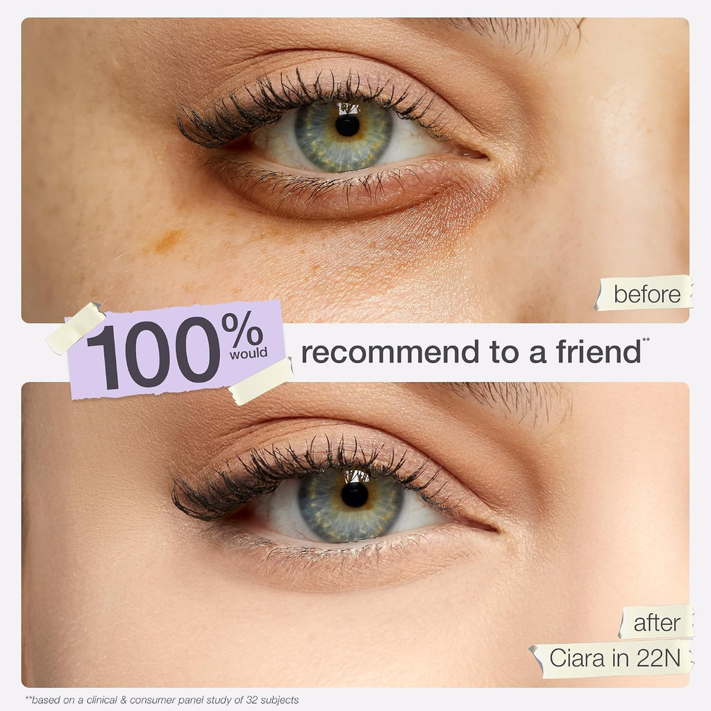 tarte shape tape creamy concealer – Full Coverage Makeup with Built-In Eye Cream, 24HR Hydrating Natural Moisturizing Matte Finish for Redness & Fine Lines, Vegan & Cruelty-Free