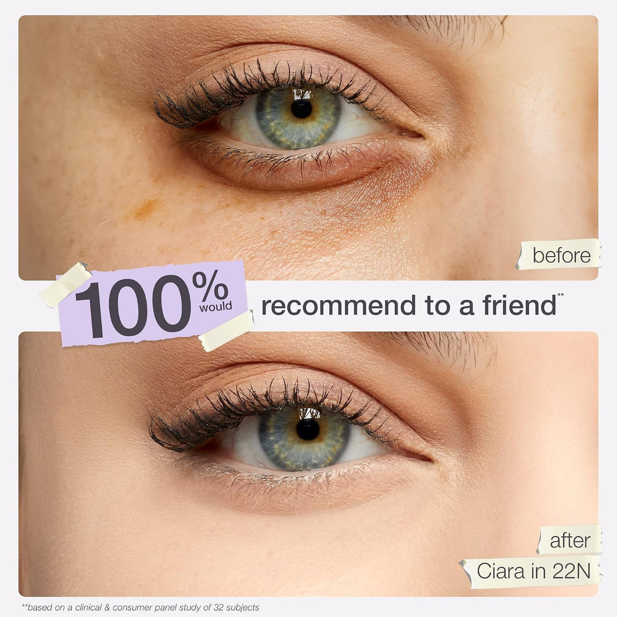 tarte shape tape creamy concealer – Full Coverage Makeup with Built-In Eye Cream, 24HR Hydrating Natural Moisturizing Matte Finish for Redness & Fine Lines, Vegan & Cruelty-Free