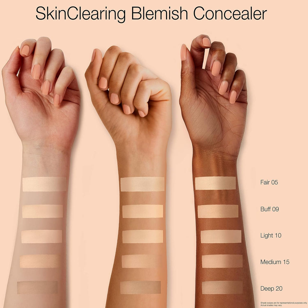 Neutrogena SkinClearing Blemish Concealer Face Makeup, Light 10, .05 oz