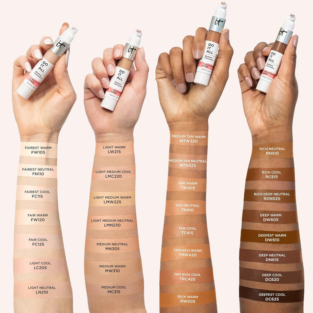 IT Cosmetics Do It All Radiant Concealer with Hydrating Multivitamin Serum