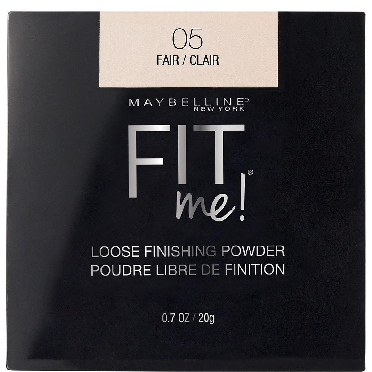 Maybelline Fit Me Loose Setting Powder, Face Powder and Finishing Makeup, Medium Deep, 1 Count