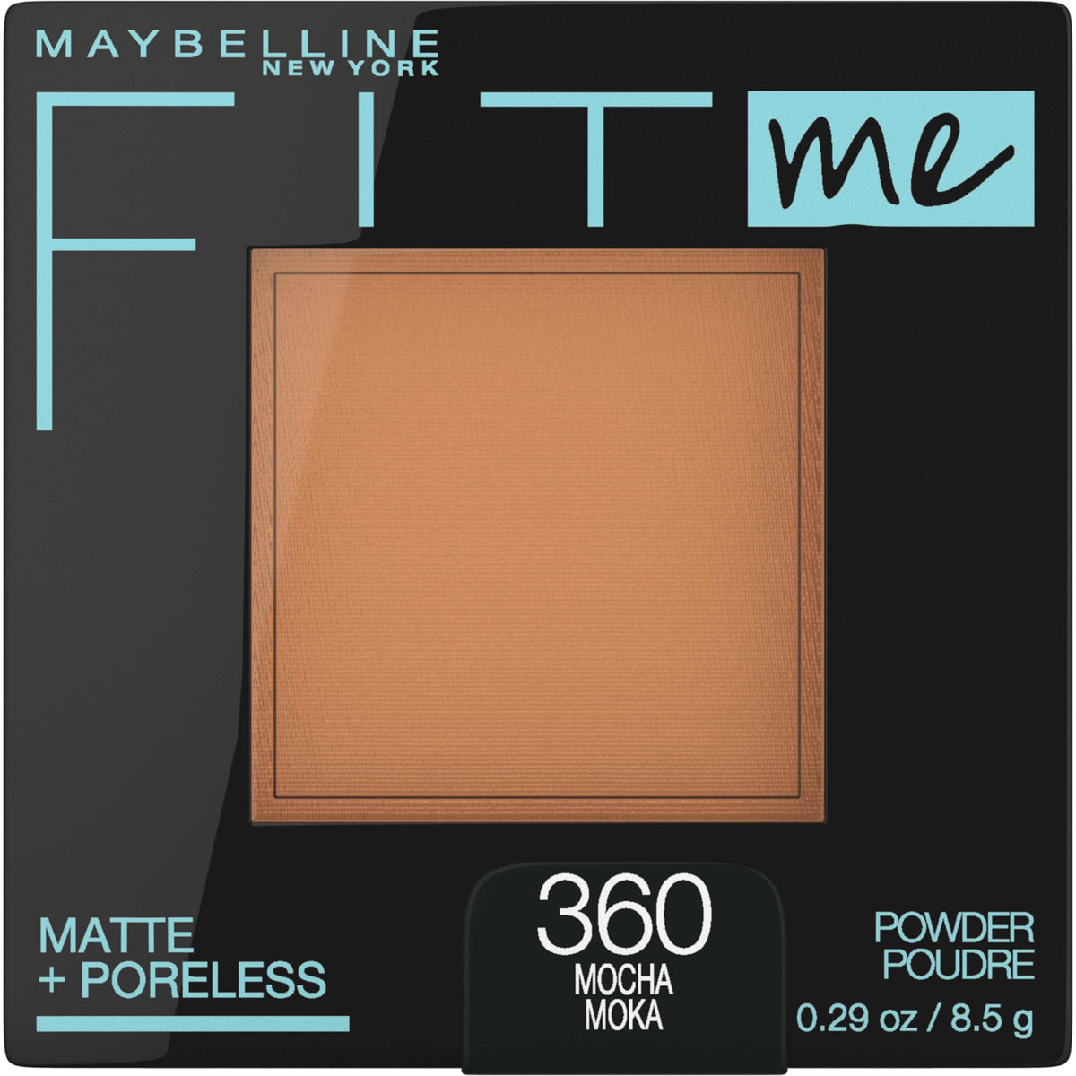 Maybelline Fit Me Matte + Poreless Pressed Face Powder Makeup & Setting Powder, Translucent, 1 Count