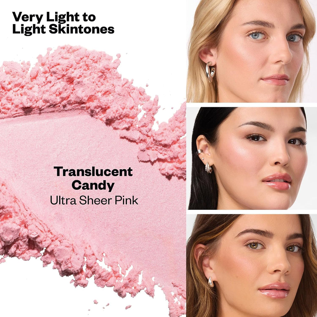 Kosas Cloud Set Talc-Free Loose Setting Face Powder, Ultra Sheer Pink