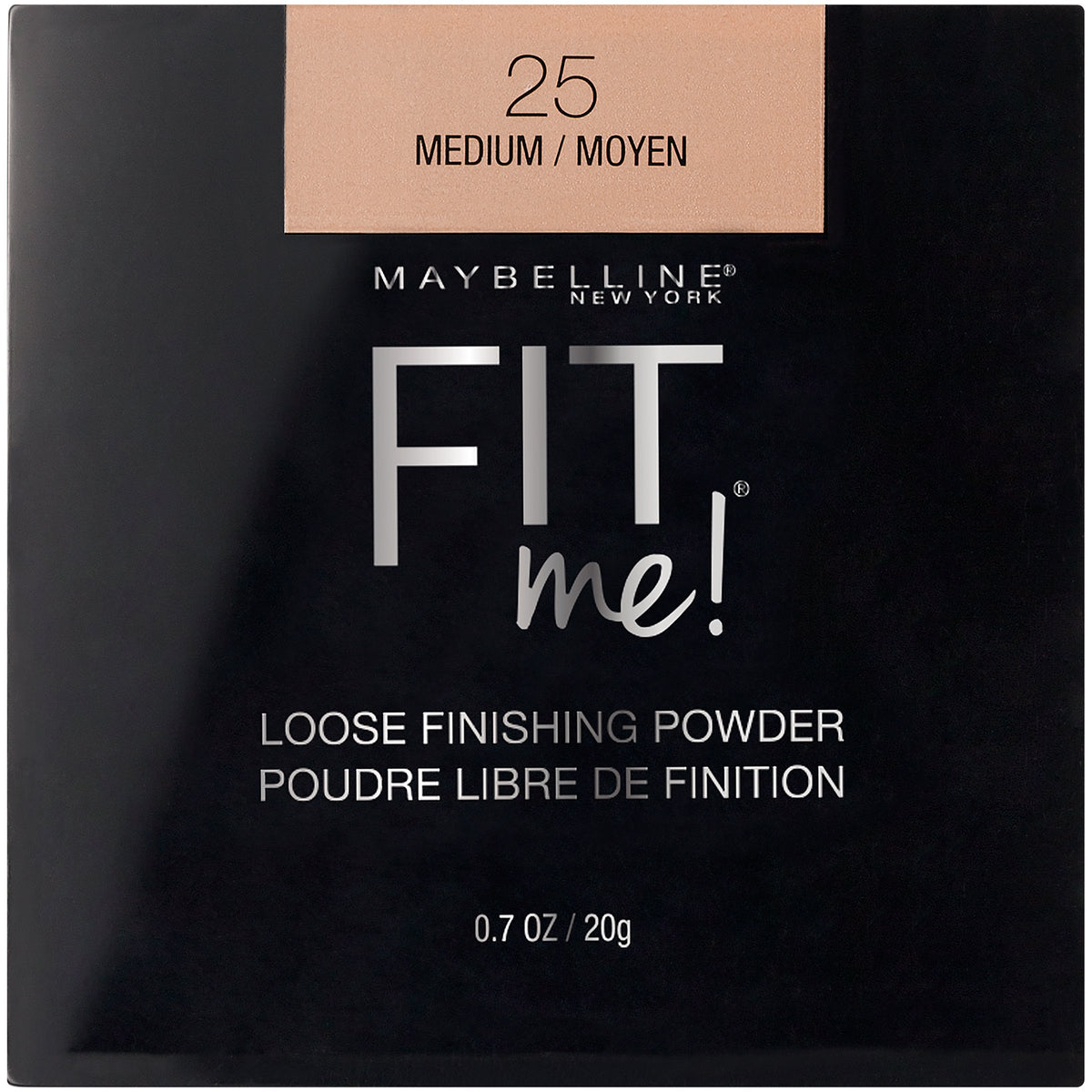 Maybelline Fit Me Loose Setting Powder, Face Powder and Finishing Makeup, Light, 1 Count